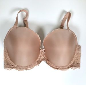 Victoria's Secret Dream Angles Lace Nude Bra 36DDD